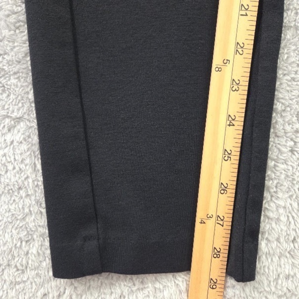 J. Jill Black Stretch Knit Ankle Pants, Small - Picture 8 of 14
